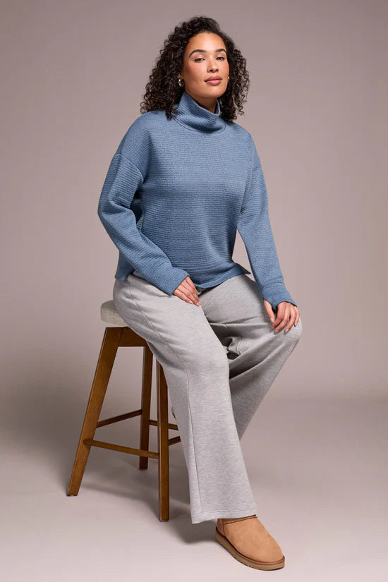Tribal Funnel Neck Top