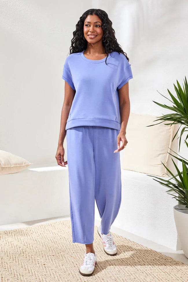 Tribal Baja Blue Scuba Top