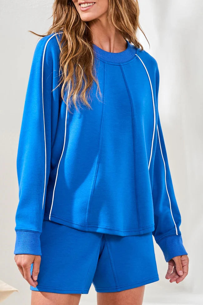 Tribal Piping Sweatshirt