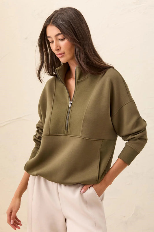 Tribal BasilPullover Sweatshirt