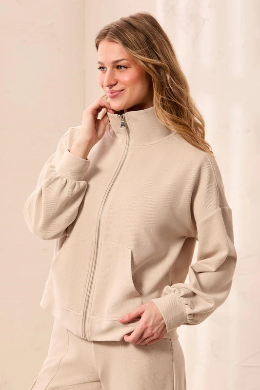 Tribal Sanddune Zip Cardigan