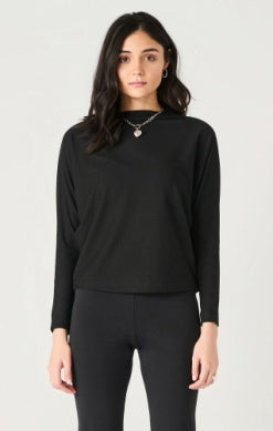 Black Mock Top