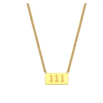 Angel Numbers Necklace