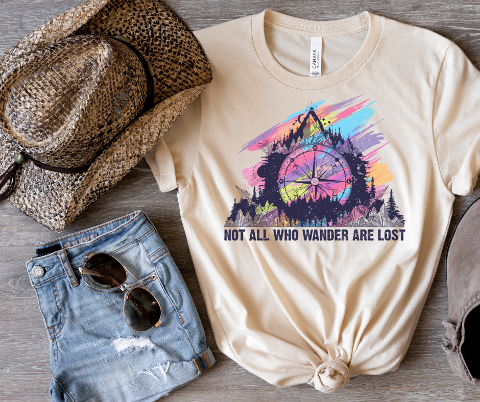 Not all who wander Tshirt