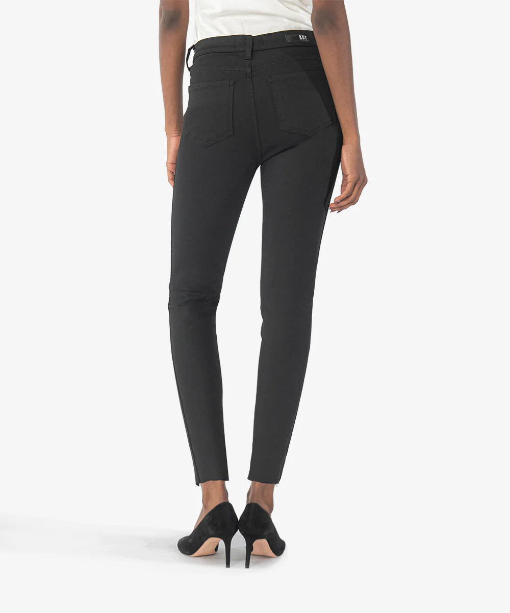 KUT Connie Ankle Skinny Black Jean