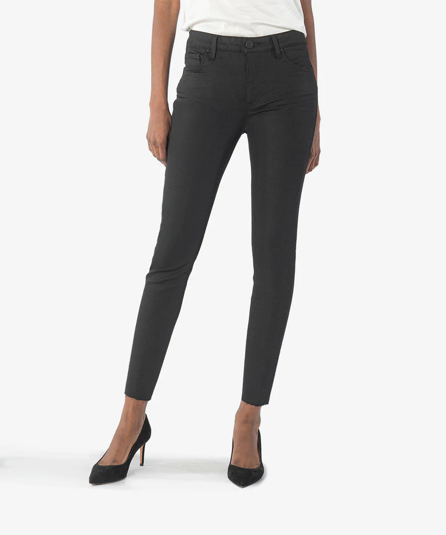 KUT Connie Ankle Skinny Black Jean