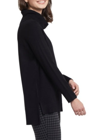 TRIBAL Cowl Neck Sweater Black