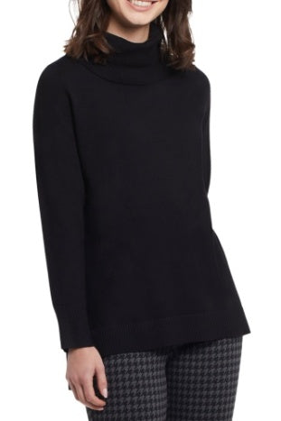 TRIBAL Cowl Neck Sweater Black