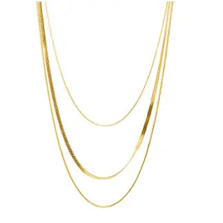 Triple Chain Necklace